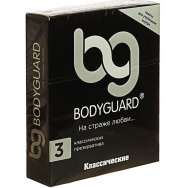 Классические гладкие презервативы Bodyguard - 3 шт.