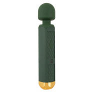 Зеленый wand-вибромассажер Luxurious Wand Massager - 22,2 см.