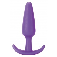 Фиолетовая анальная втулка The Cork Medium - 12,4 см.