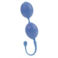 Голубые каплевидные вагинальные шарики LAMOUR