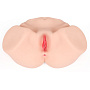 Телесный мастурбатор-полуторс Maria Onehole Real Vagina с двойным слоем материала