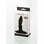 Черный анальный стимулятор Beginners p-spot massager - 11 см.