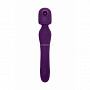 Фиолетовый универсальный стимулятор Kisom - 24 см.