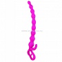 Фиолетовая силиконовая цепочка  Pretty Love - 31 см.