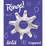 Прозрачное эрекционное кольцо Rings Cogweel