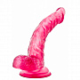 Розовый фаллоимитатор Sweet n Hard 7- 21,59 см.
