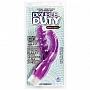 Фиолетовый анально-вагинальный стимулятор Double Duty